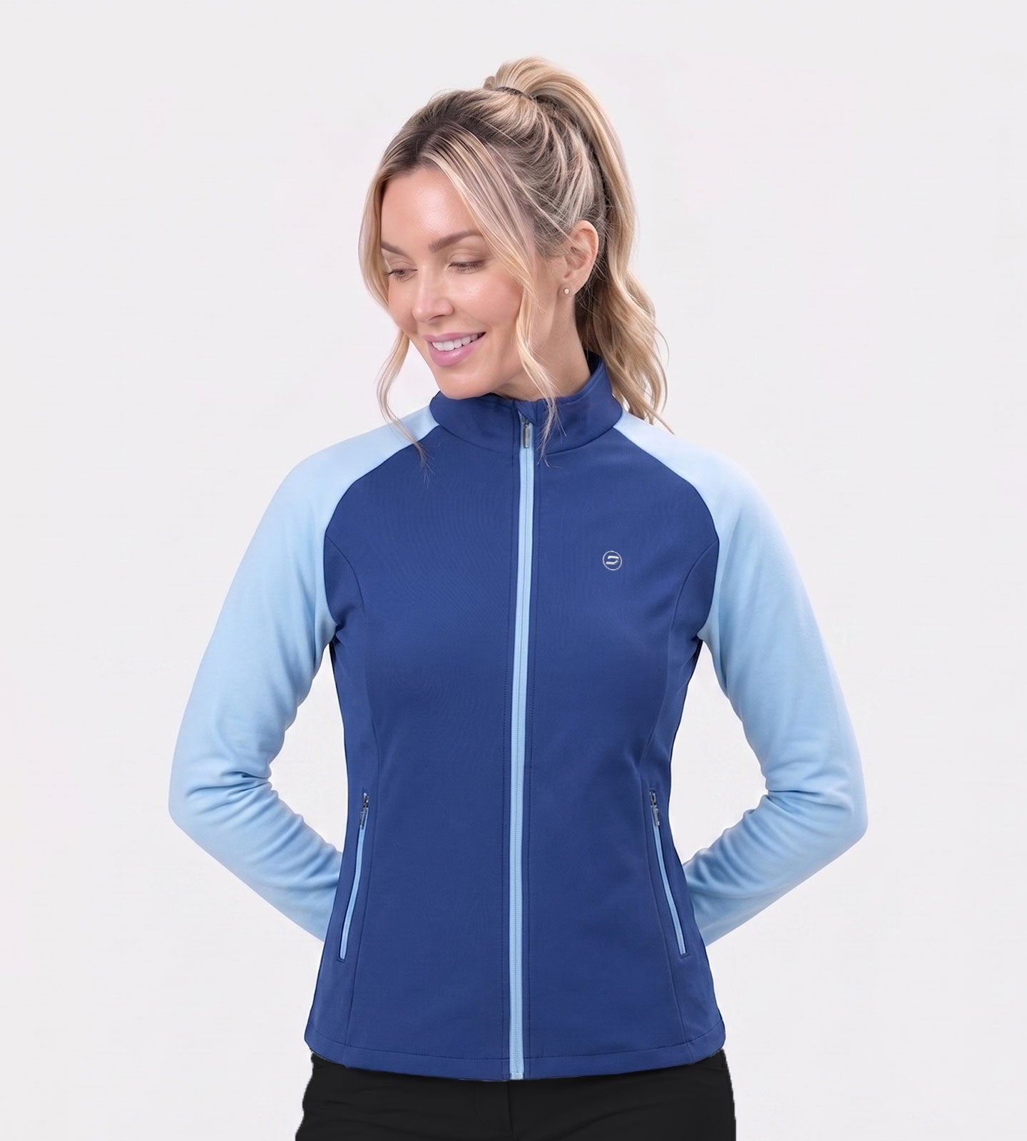 LADIES-BEBAS-JACKET-NAVY-Front