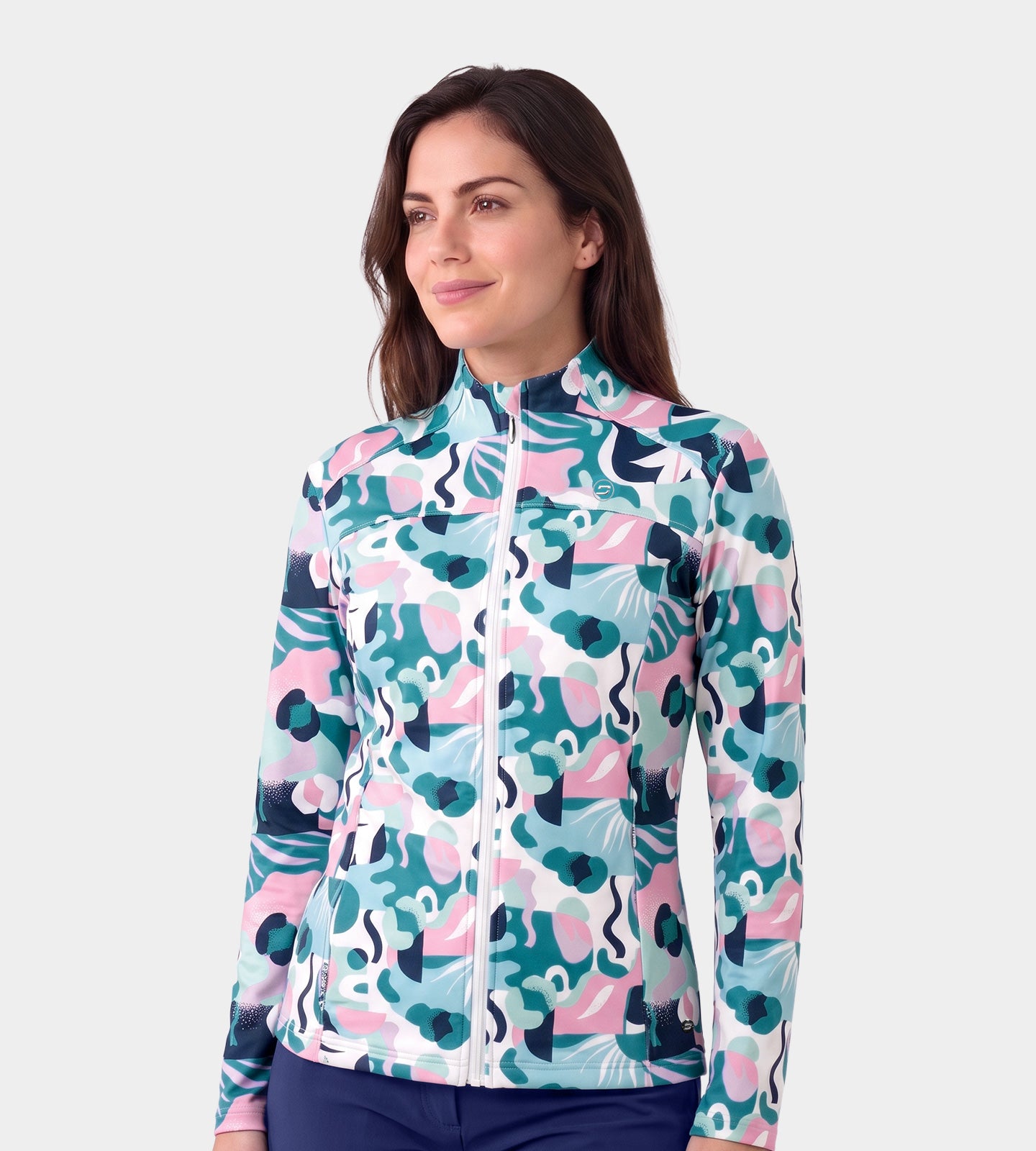 LADIES-BIRDIE-JACKET-EXOTIC-MINT-FRONT