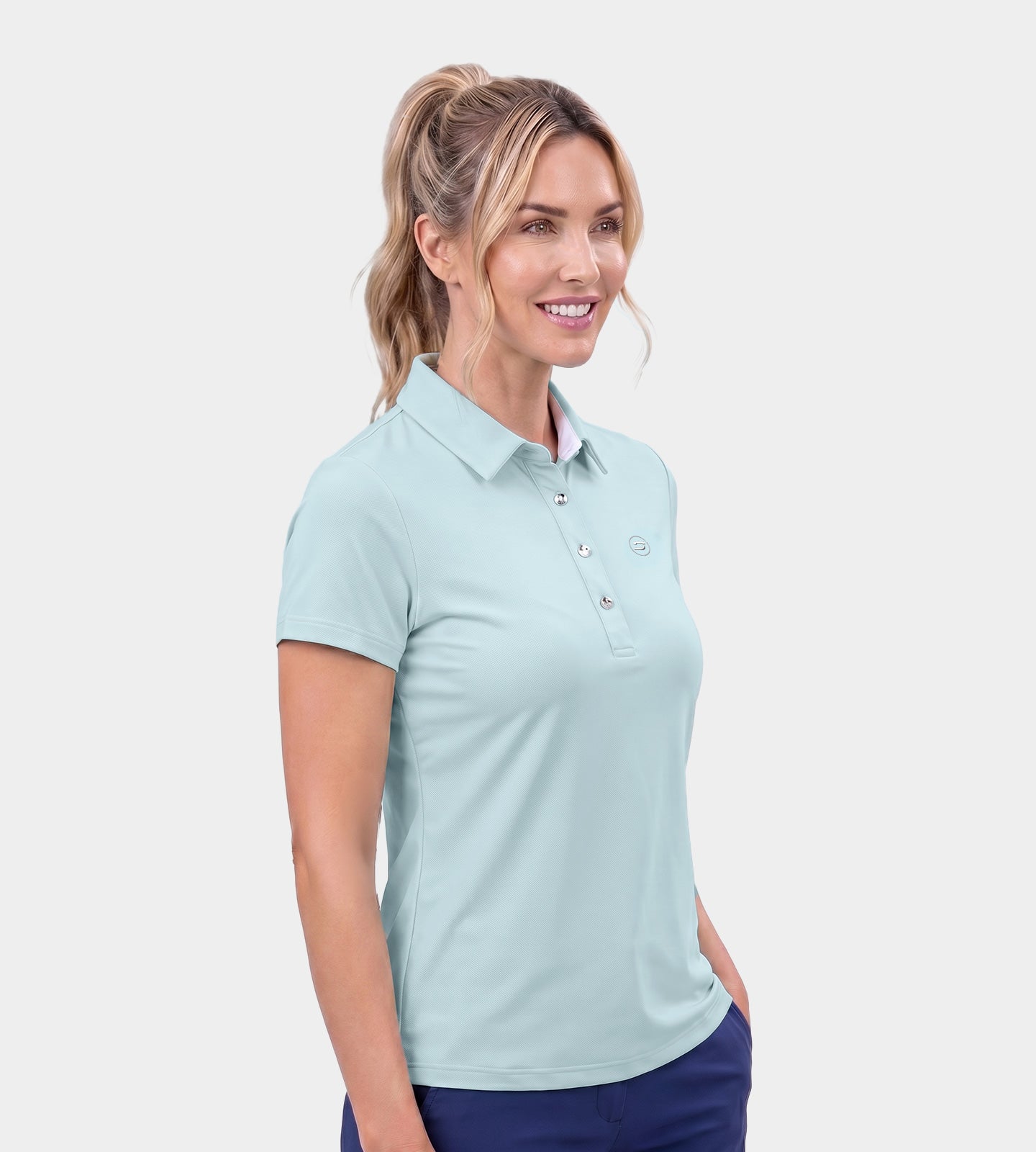 LADIES-LEGACY-POLO-MINT-FRONT