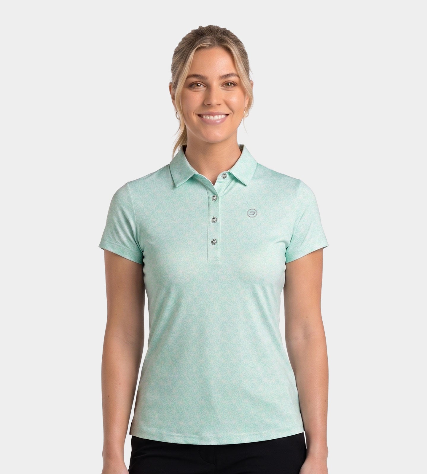 LADIES-PETAL-POLO-MINT-FRONT