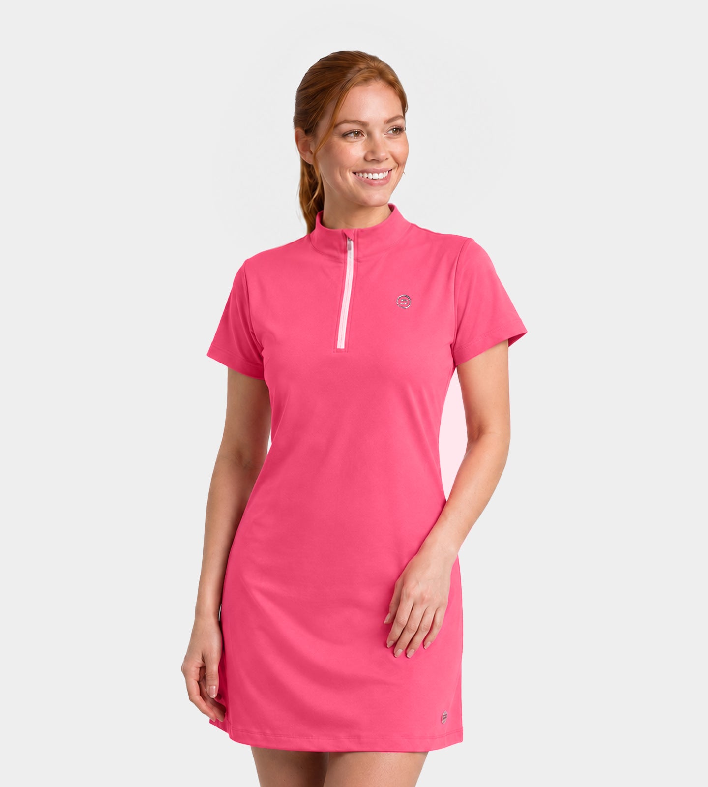 LADIES-PRISM-DRESS-PINK-FRONT