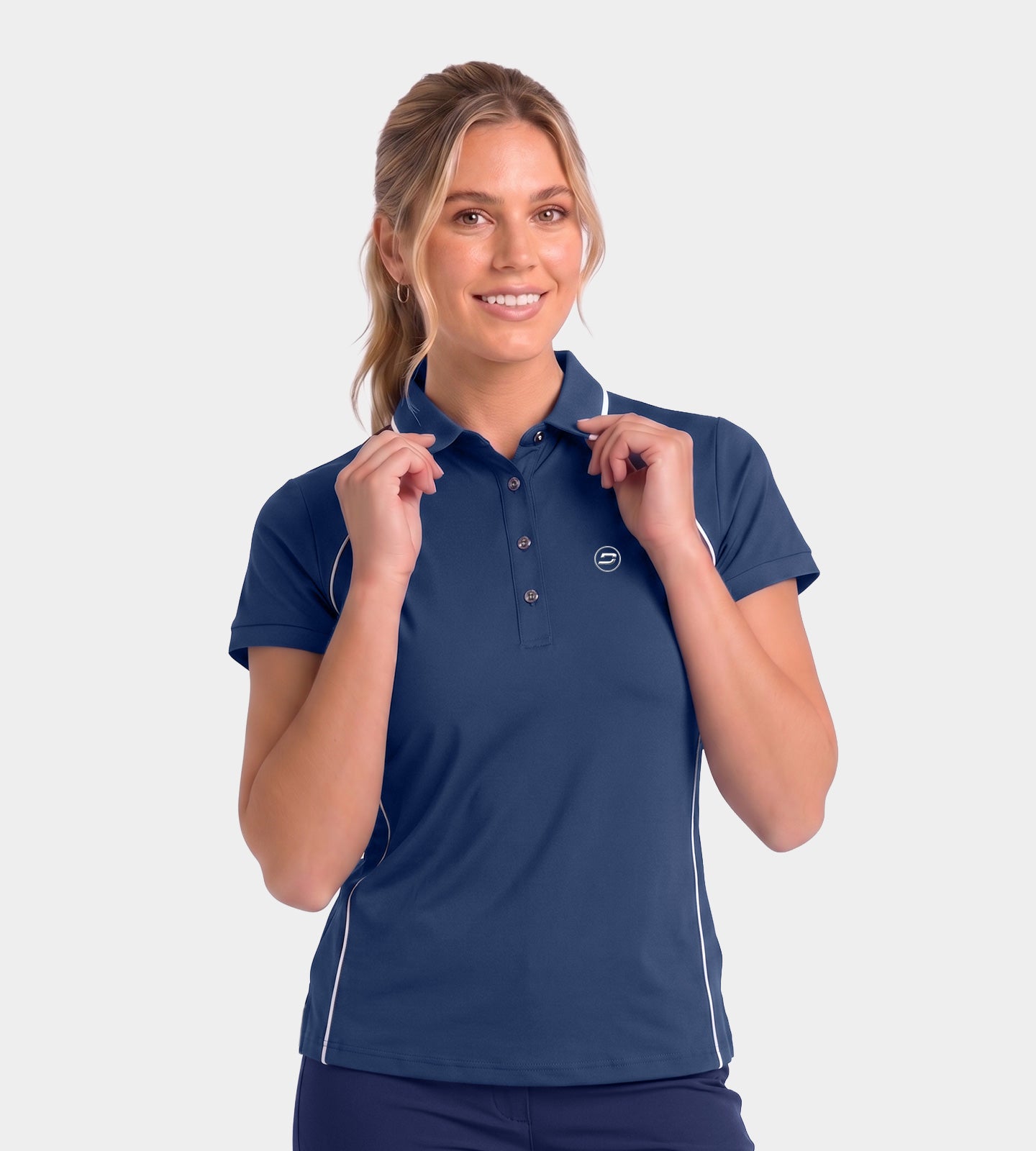 LADIESFORMPOLO-NAVY-FRONT