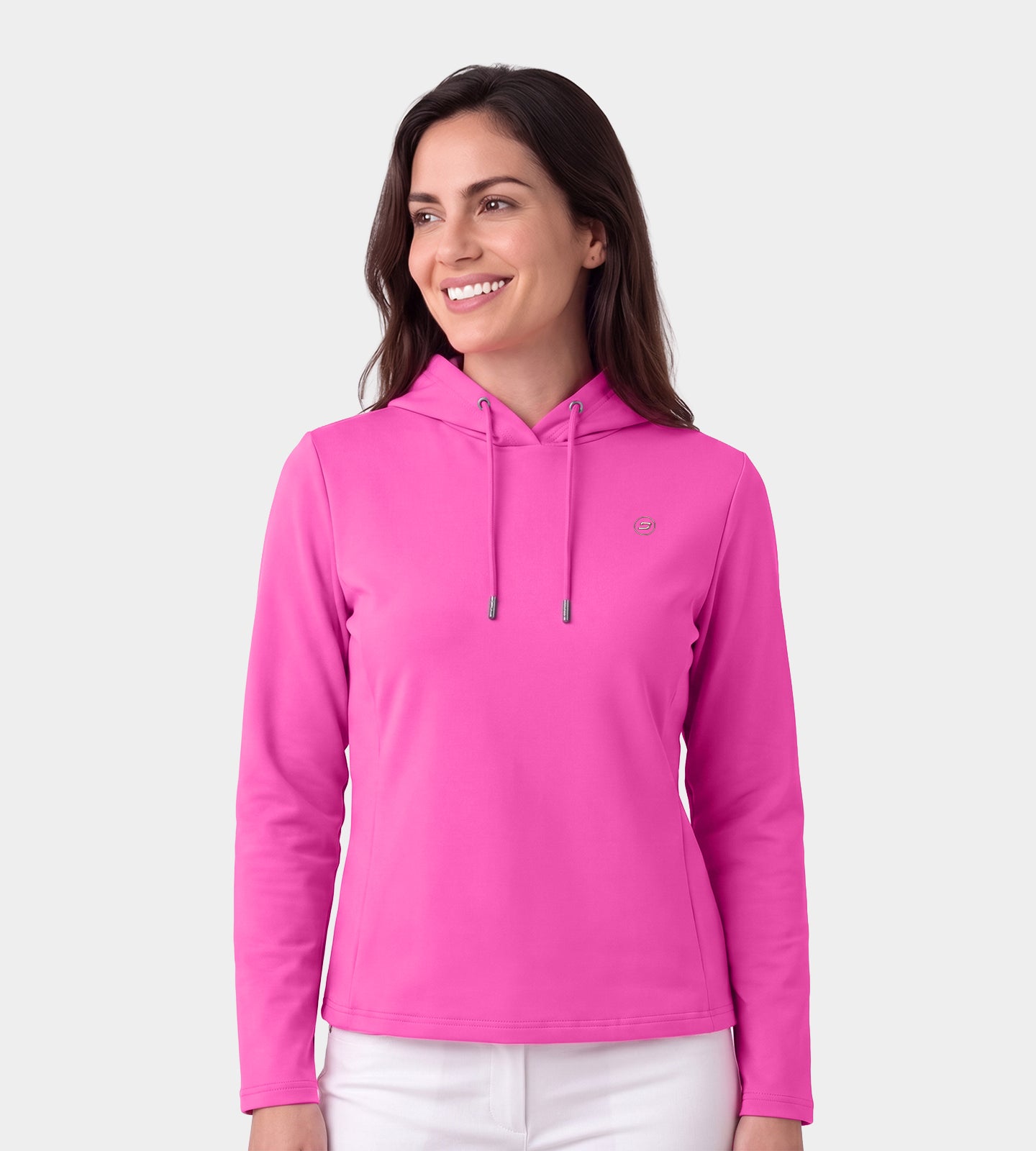 LADIESHESSIEHOODIE-PINK-FRONT