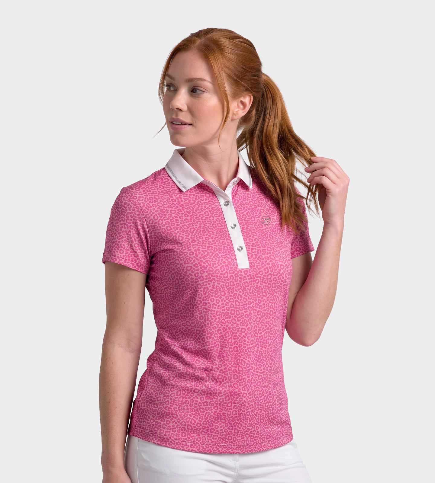 LADIESLEOPARDPOLO-PINK-FRONT