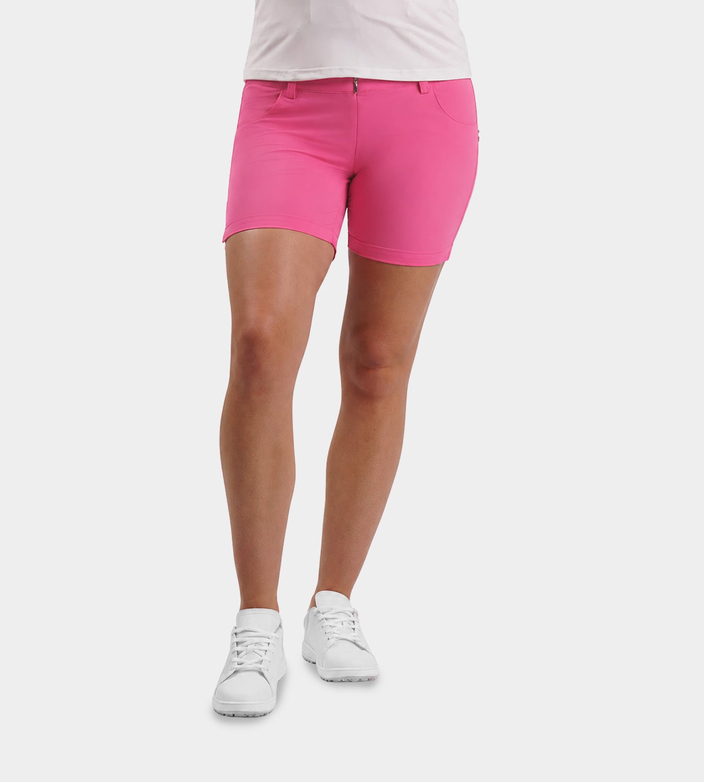 LADIESSUPREMESHORTS-PINK-FRONT
